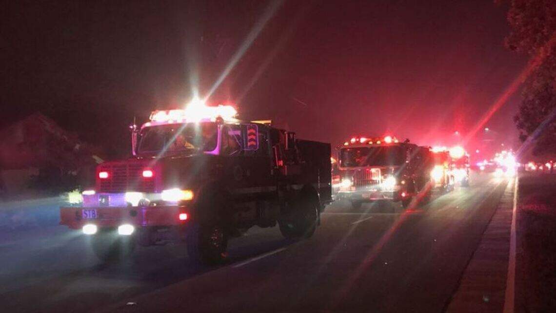 Brush fire forces evacuations in Santa Barbara County CA | San Luis ...