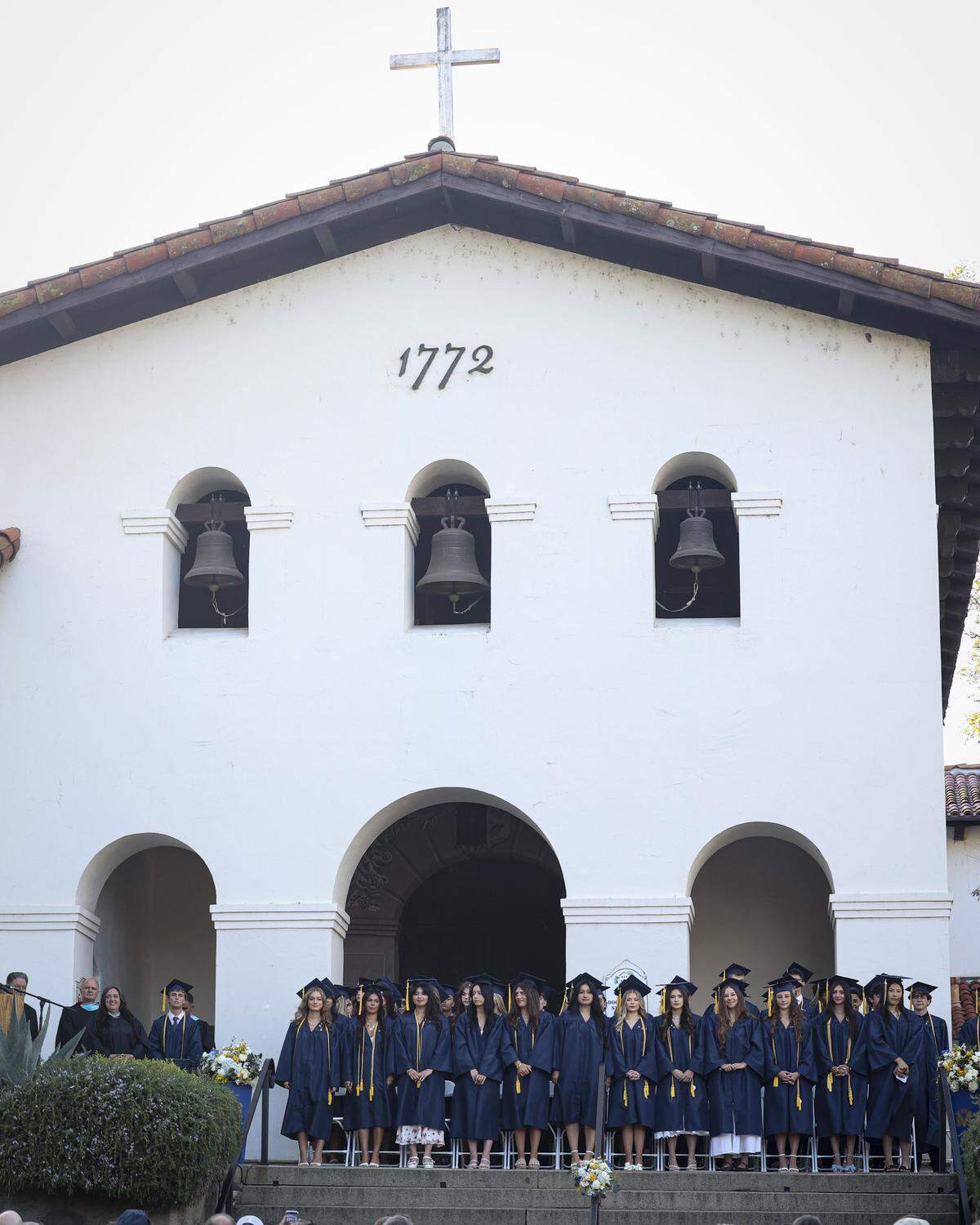 Mission Prep graduated 66 students in a ceremony at Old Mission San Luis Obispo on May 29, 2026.