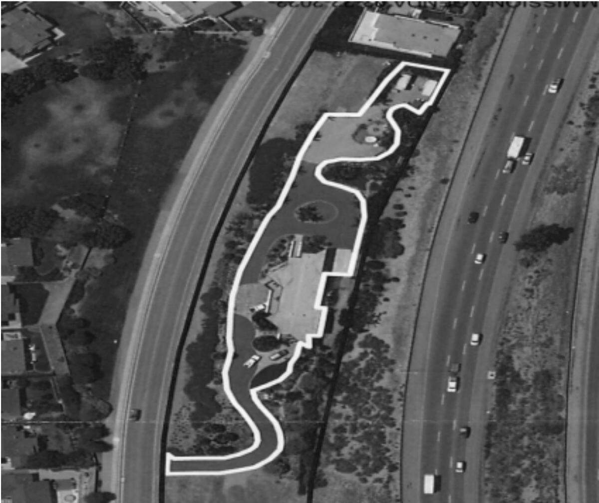 The city of Pismo Beach has not allowed homeowner Andrew Grow to build a rainwater recycling system on his property due to an Open Space-1 designation, which permits residential development on a designated part of an open space lot, highlighted above in white. Grow wants to install the equipment at the north end of his property on part of the developed part of the lot.