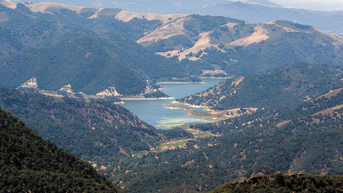 You can see Lopez Lake from the Hi Mountain Lookout.