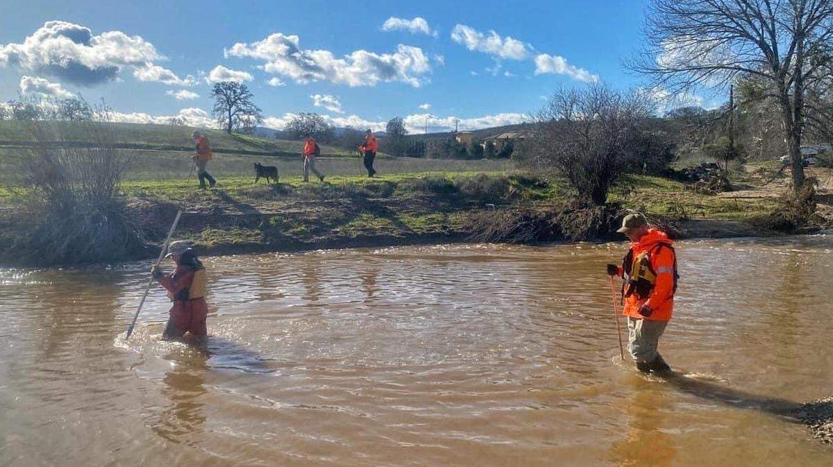 The San Luis Obispo County Sheriff’s Office continued to search for 5-year-old Kyle Doan on Jan. 17, 2023, in San Miguel. Kyle was swept away in floodwaters on Jan. 9, 2023.