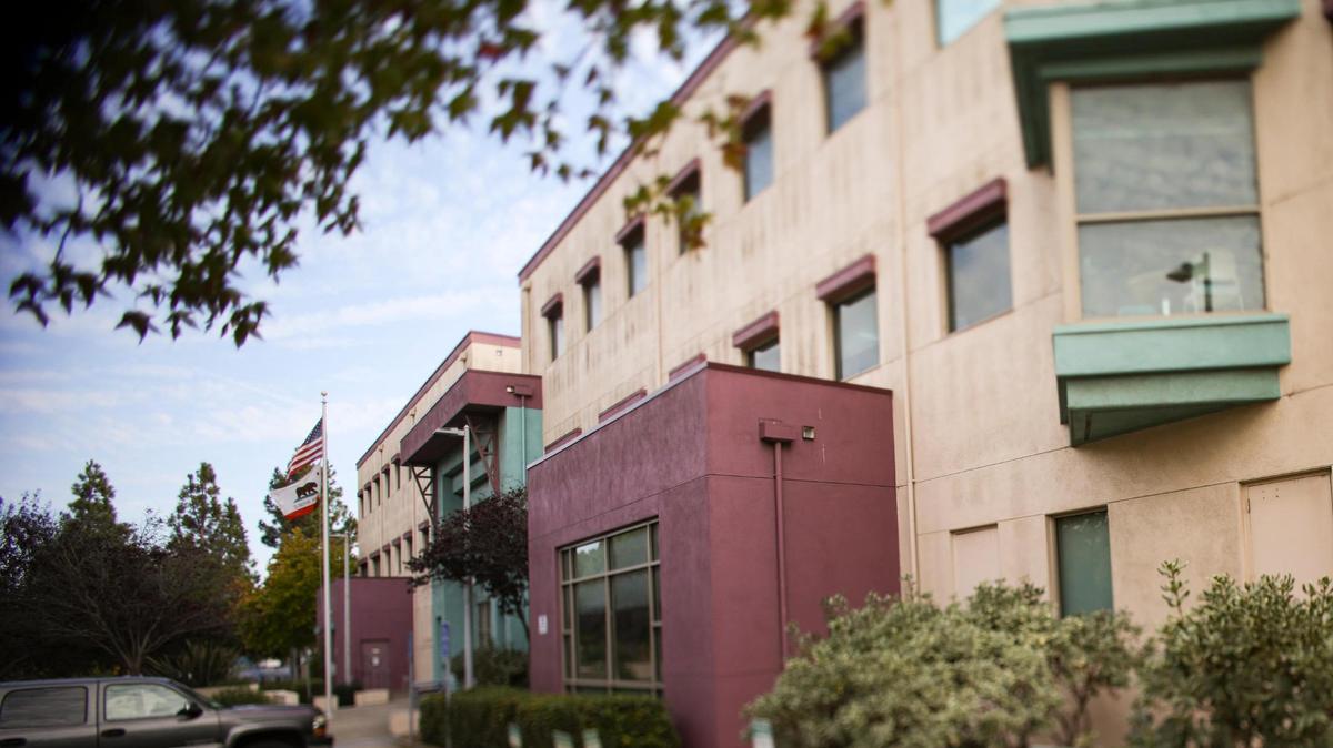 The San Luis Obispo Department of Social Services building on South Higuera St. on Nov. 18, 2021.