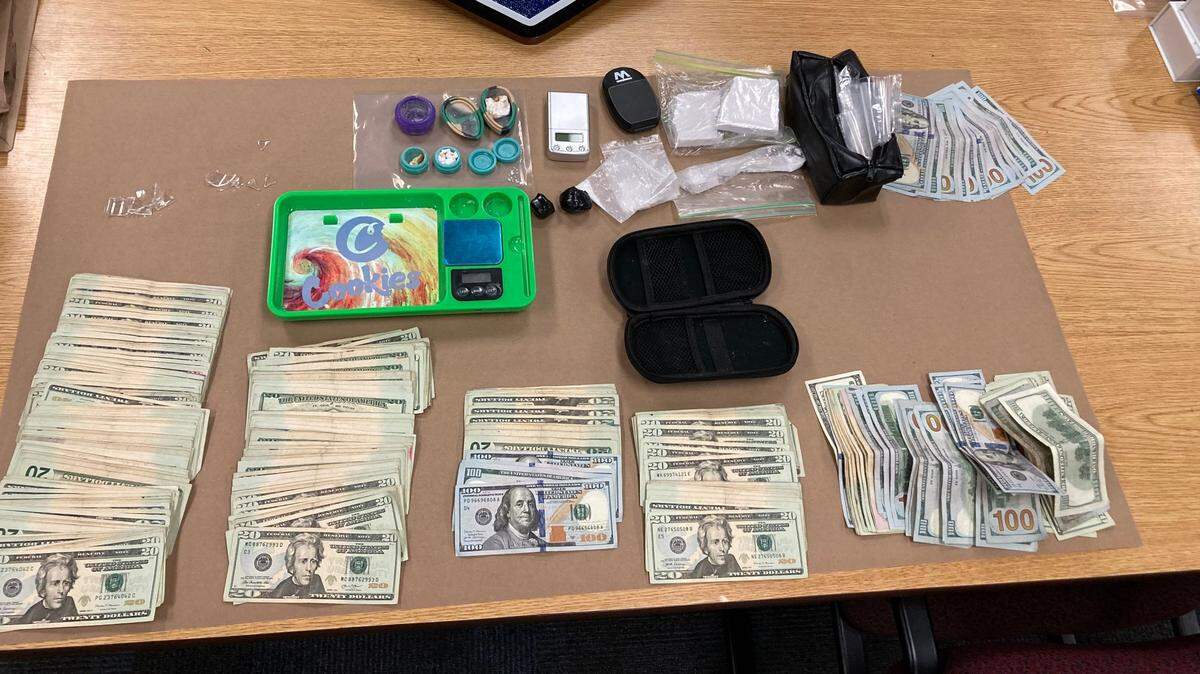 A Paso Robles man arrested with fentanyl equating roughly 124,850 lethal doses of the synthetic opioid.