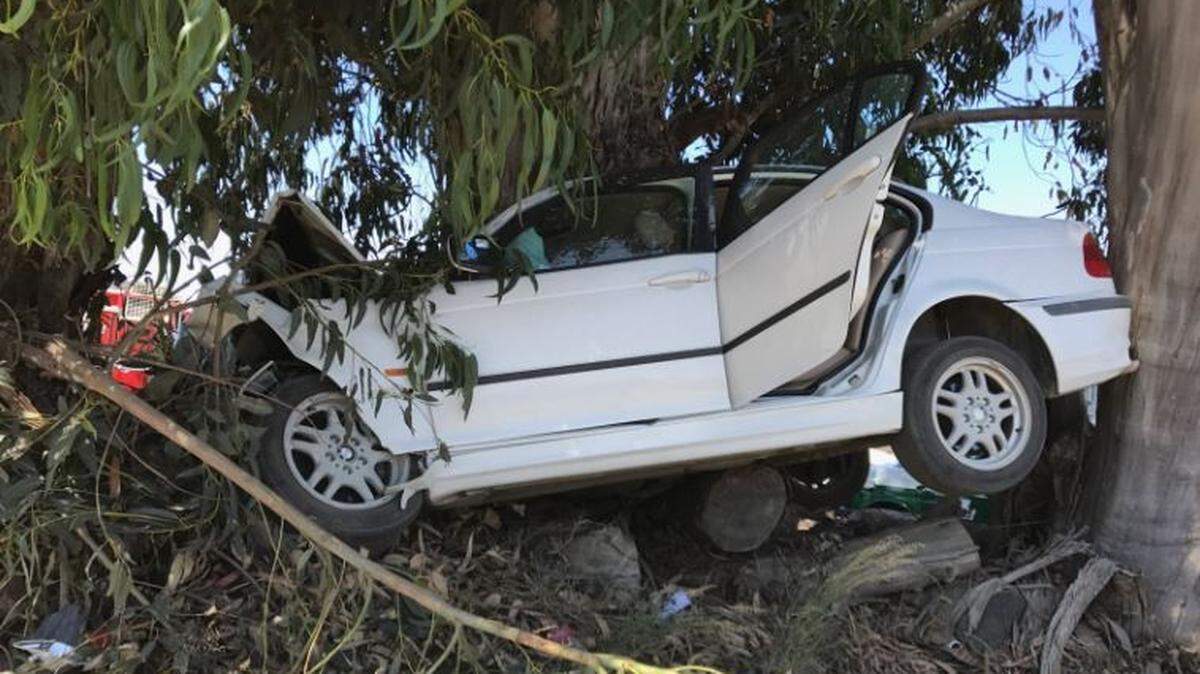 Multiple people were hospitalized after a single-vehicle crash Friday afternoon in Nipomo, California.