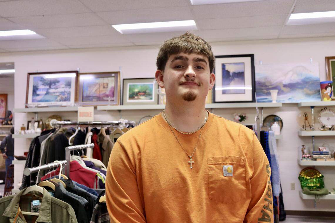 SLO Thrift opened for business on Jan. 16, 2026, located at 445 Higuera St. in San Luis Obispo. Owner Spencer Somma, 20, is a young entrepreneur opening his first business with the support of his family.