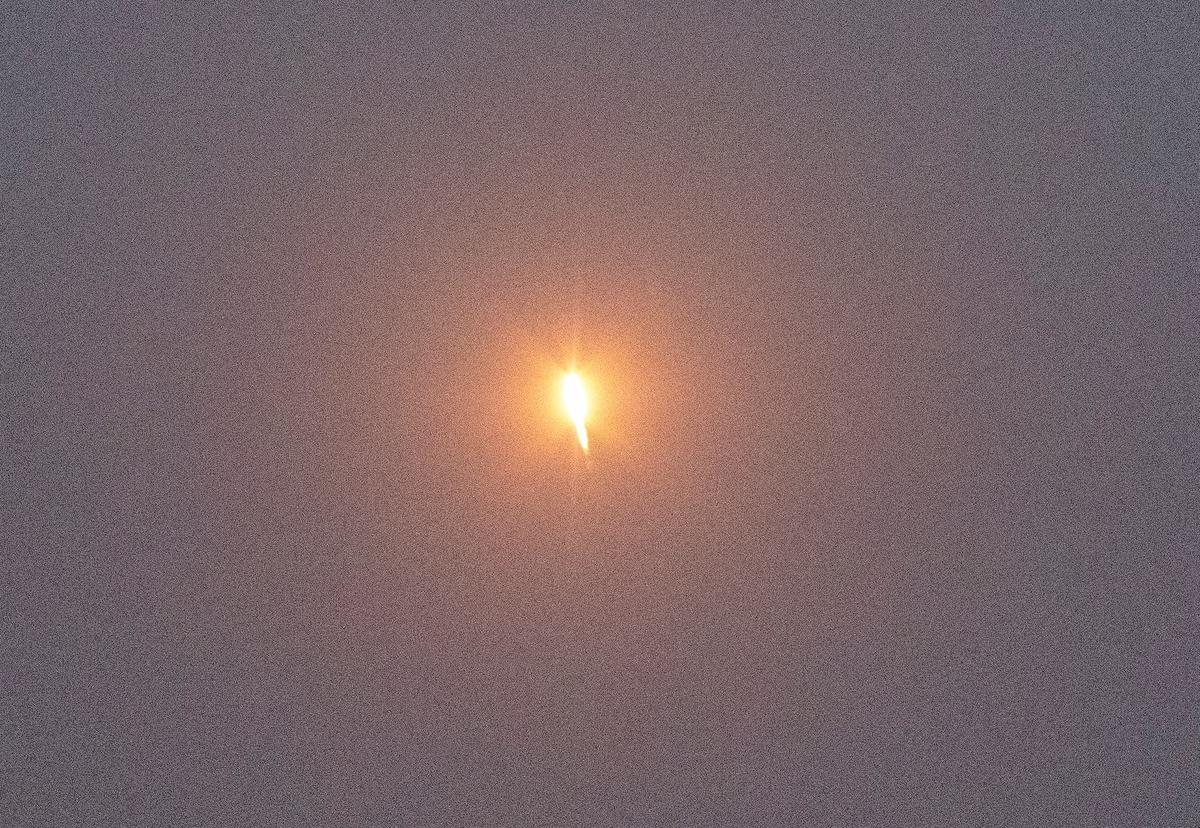SpaceX launched from Vandenberg Space Force Base at 8:40 p.m. on June 18, 2024. ase.