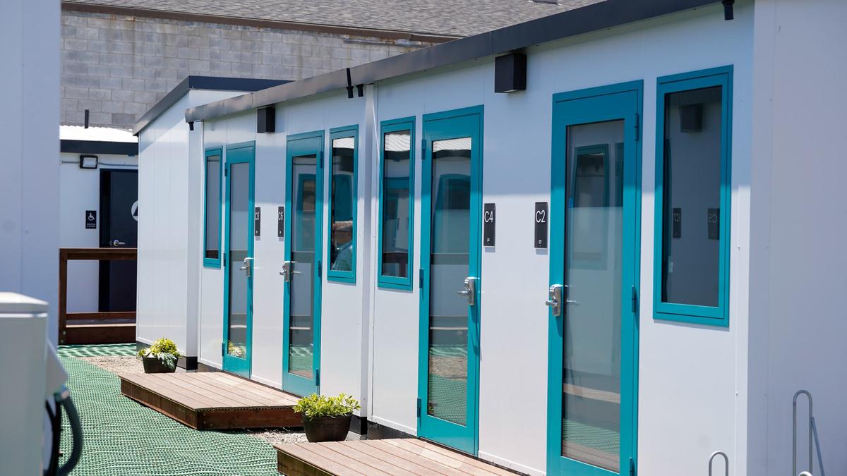 The 5Cities Homeless Coalition celebrated the opening of the Balay Ko on Barca interim cabin housing project on Thursday, May 2, 2024. The project consists of 30 beds that can be used to give people a first step out of homelessness.