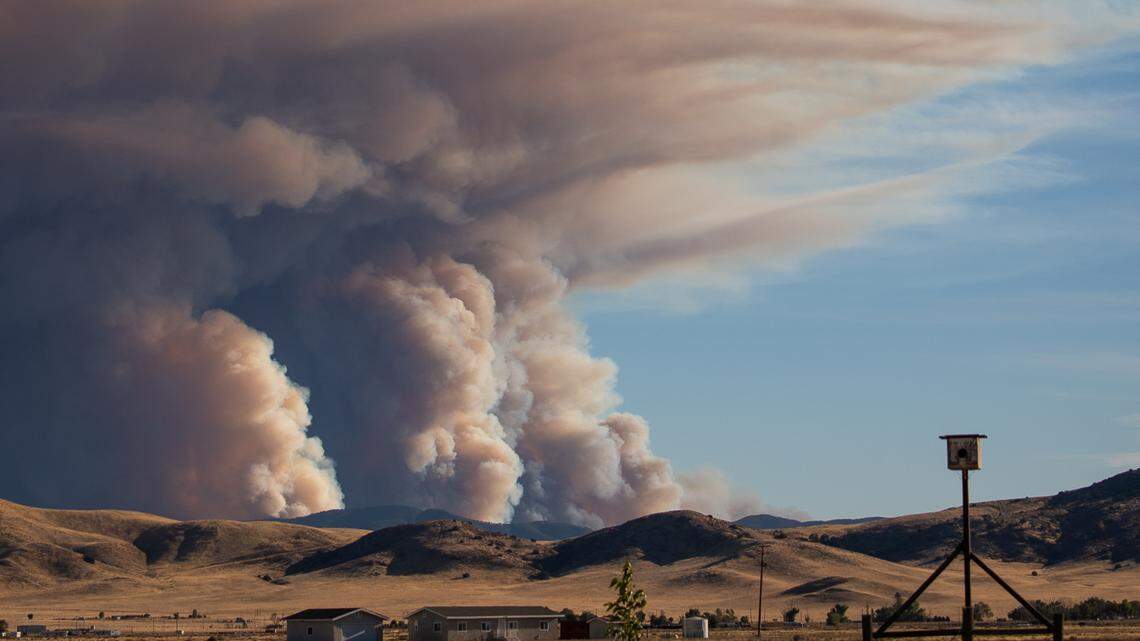 Smoke from Gifford Fire is visible from space. See the video