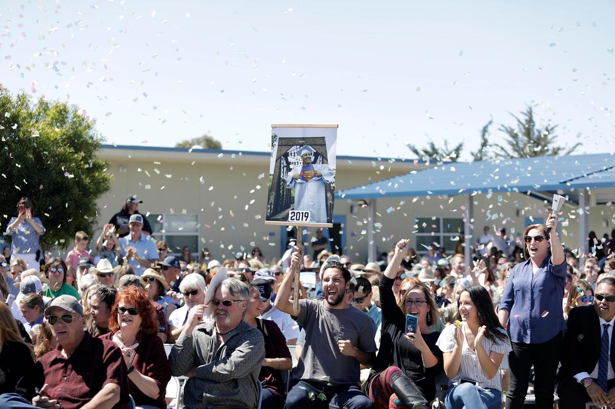 Central Coast New Tech High School presented its 63 seniors for graduation, Saturday, June 8, 2019, in Nipomo.