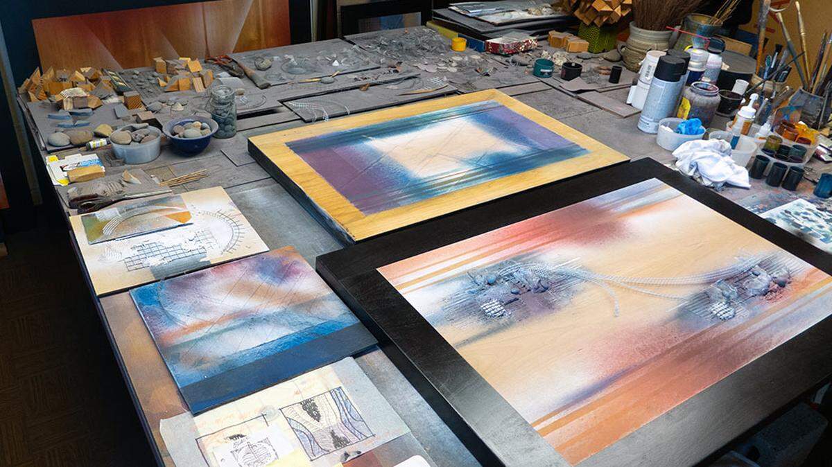 The work of Cambria artist Marshall Lewis.