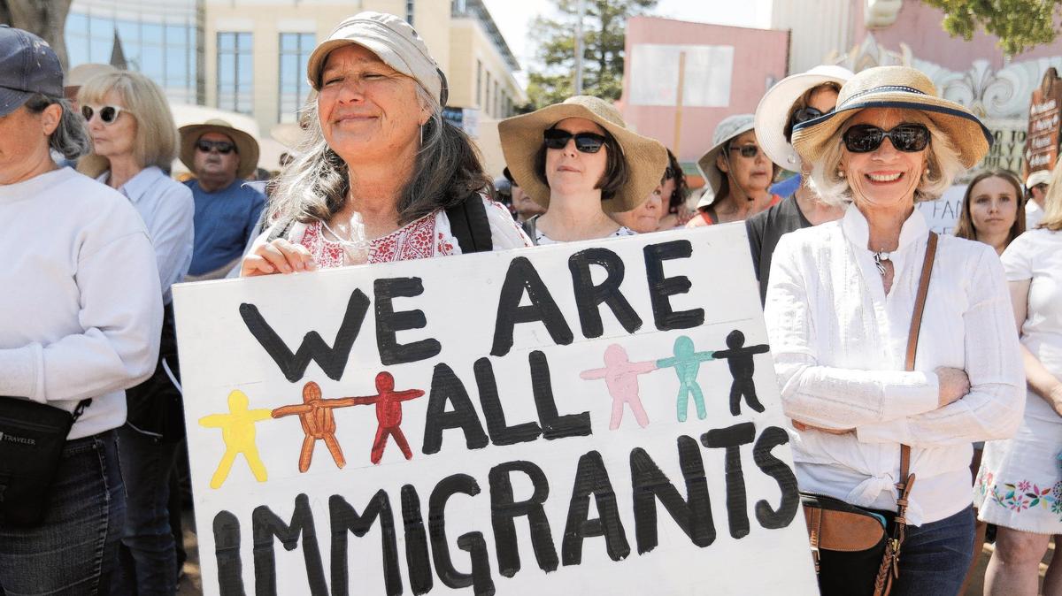 National Day of Action held a protest and march in June in San Luis Obispo, beginning in front of the San Luis Obispo County Courthouse. About 1,500 people attended the event.