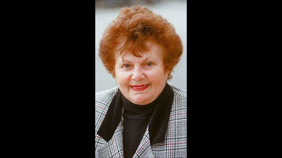 Norma Moye, executive director of the Paso Robles Main Street Association, on April 5, 1999.