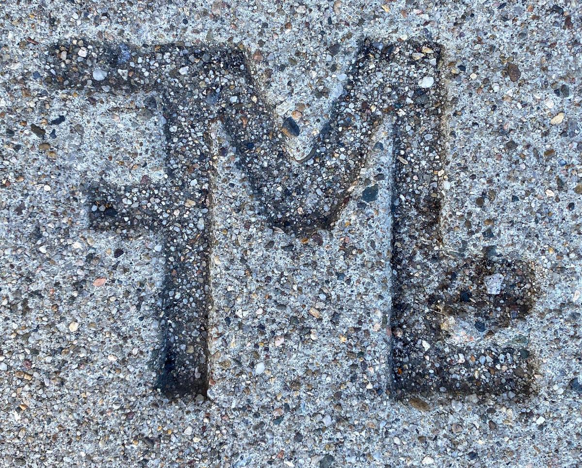 F. McLintocks Saloon and Dining House announced it was closing permanently after 51 years in Pismo Beach on Tuesday, Oct. 22, 2024. The F. McLintocks brand in the sidewalk near back of restaurant.