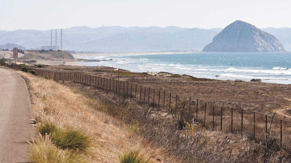 A bike path is being proposed to run alongside Highway 1 between Morro Bay and Cayucos.
