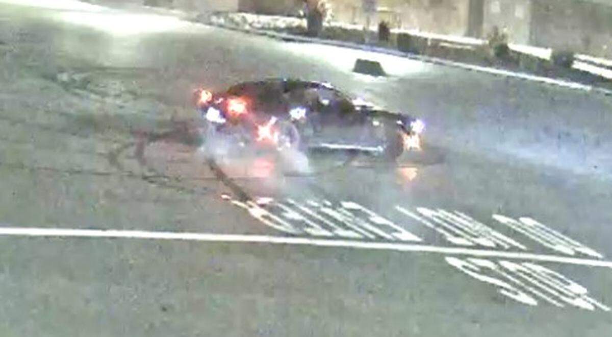 The San Luis Obispo Police Department is searching for three suspects who caused $15,000 of damage by doing “donuts” in the Costco parking lot on March 9, 2024.