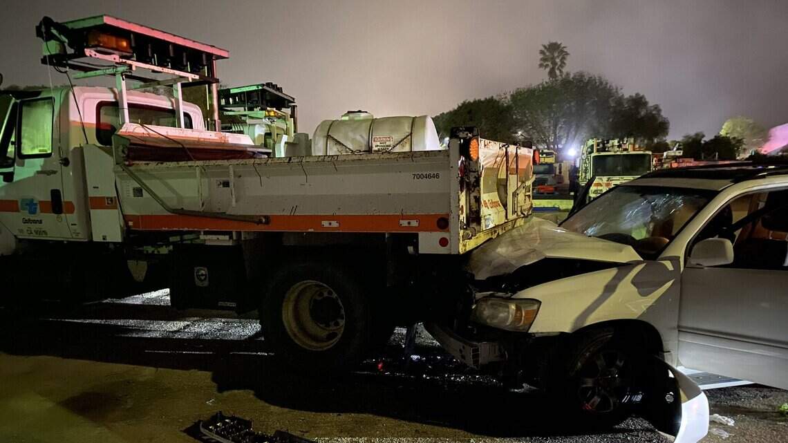 SLO police: Suspected DUI driver crashes into Caltrans yard | San Luis ...