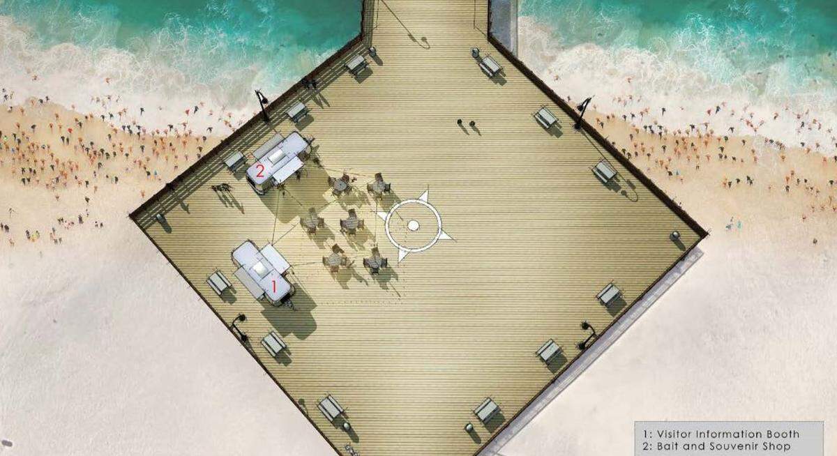 One of the diamonds of the renovated Pismo Beach pier could feature vintage Airstream trailers housing a food truck and visitors center.