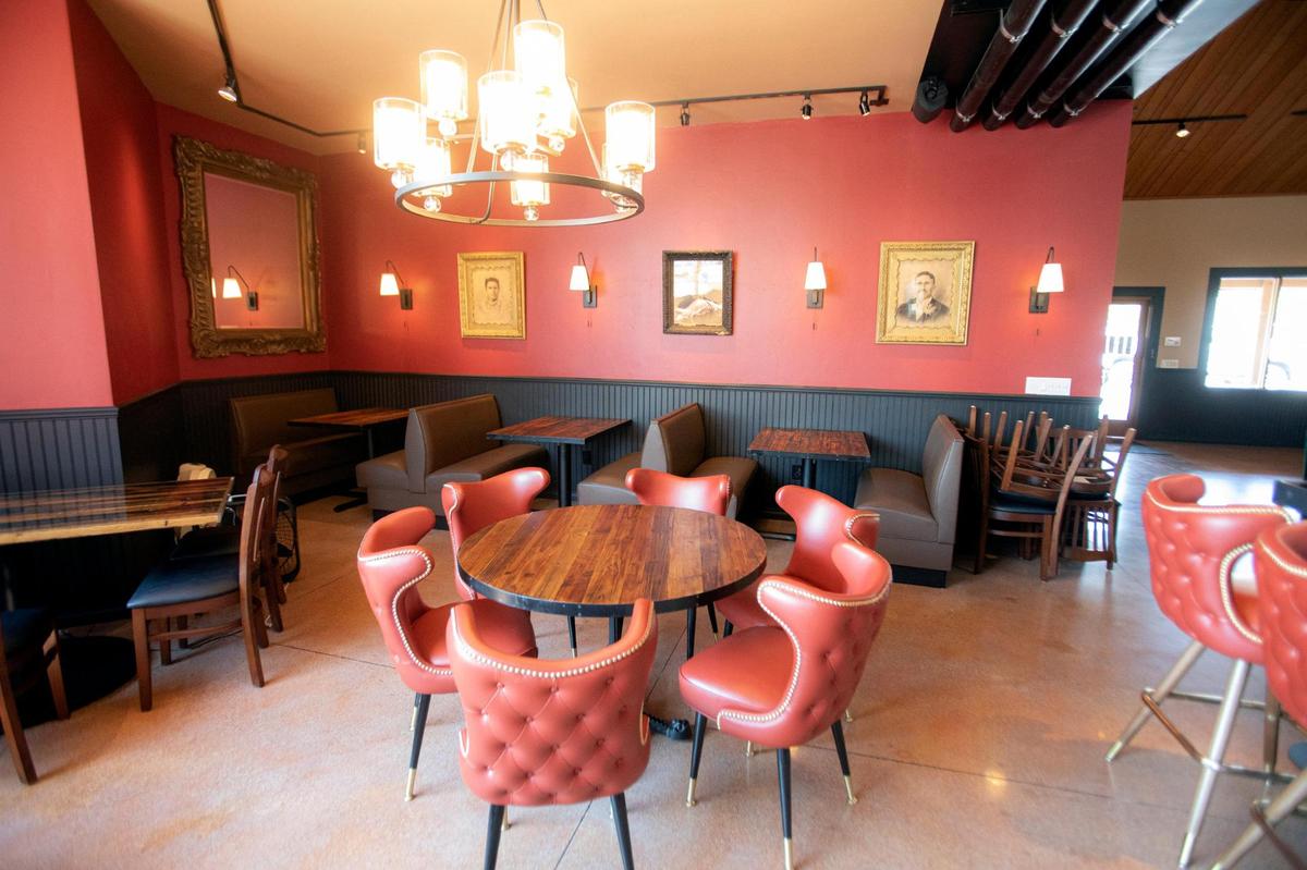 Historic photos decorate the walls at Paso Robles Brewing Company.