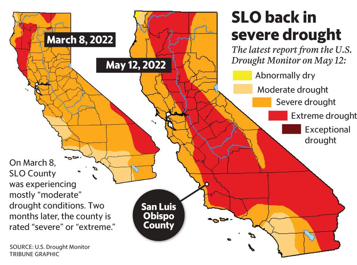 drought map May 2022
