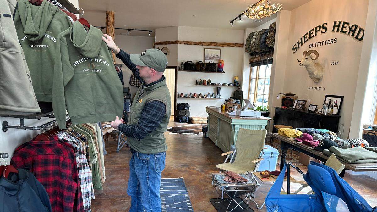 Sheep’s Head Outfitters is a new outdoors shop in Paso Robles focused on selling outdoors products like clothing, shoes and gear.