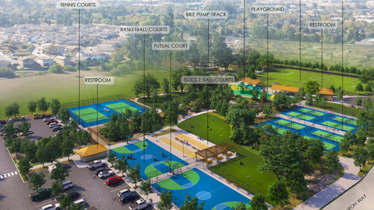 A new park is slated to begin construction in San Luis Obispo in spring 2026. The Righetti Community Park will bring new playstructures, sports courts, bike and walking paths and other amenities to the area off Orcutt Road.