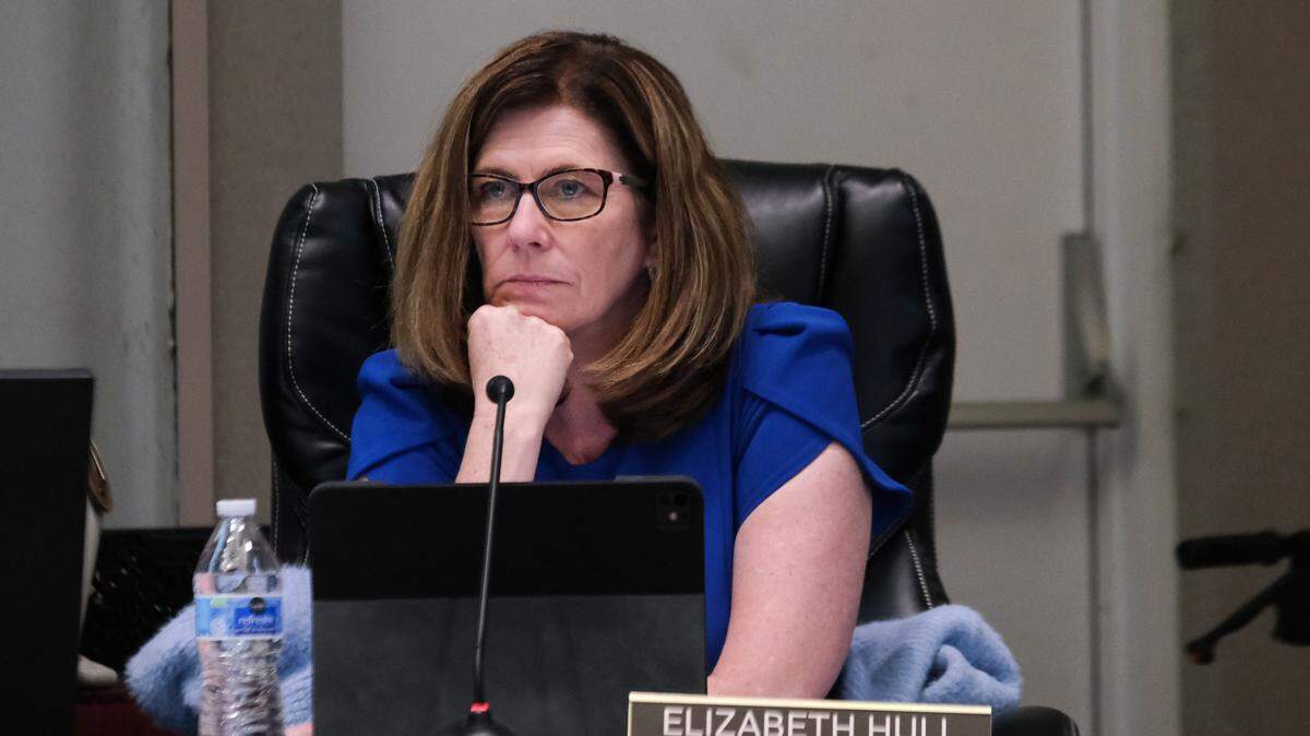 Paso Robles City Attorney Elizabeth Hull attends a Paso Robles City Council meeting on Election night on Nov. 5, 2024.