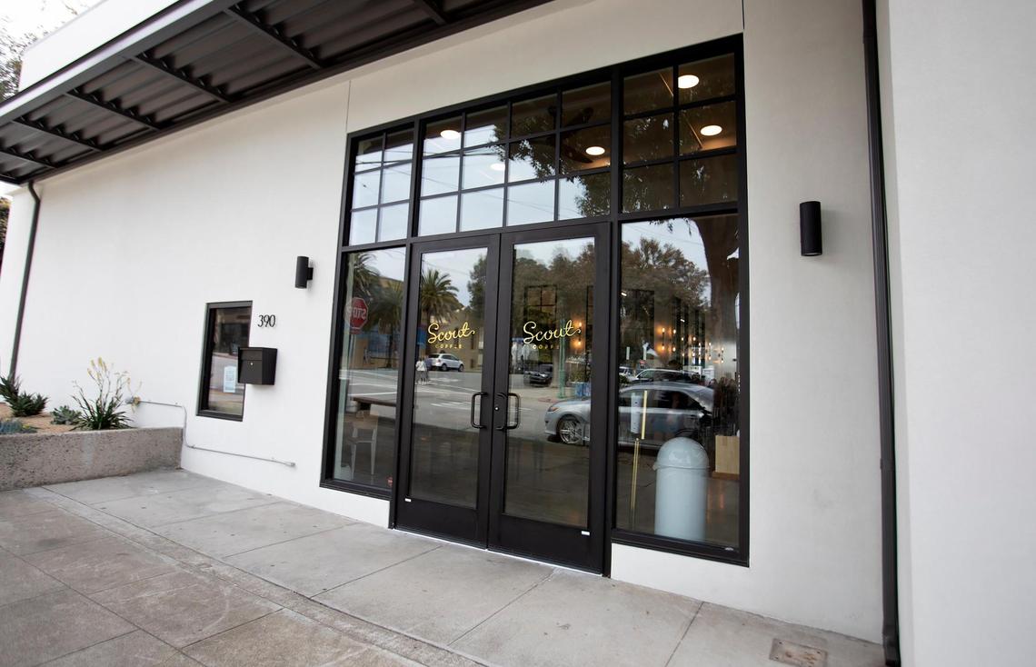 The new Scout Coffee location opened Tuesday, Feb. 21, 2024, in Morro Bay, following 18 months of converting the former Bank of America building.
