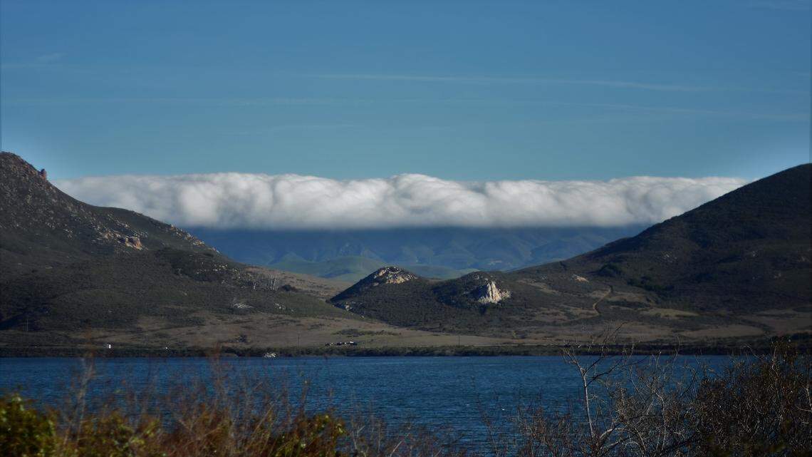 SLO County in for a late December dry spell. That means the ‘great gray’ in North County