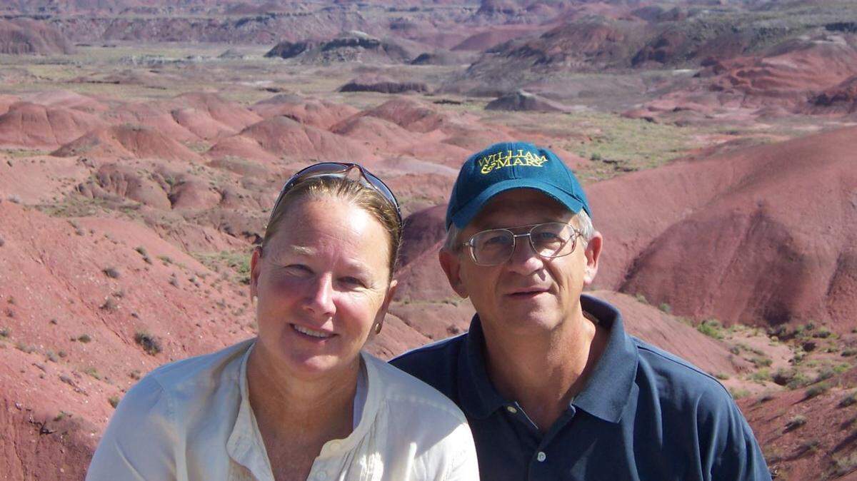 Susan and William Schmeirer, of Williamsburg, Virginia, were on a cross-country road trip. Their car was found abandoned in Amboy, California, and William's body was found shortly after.