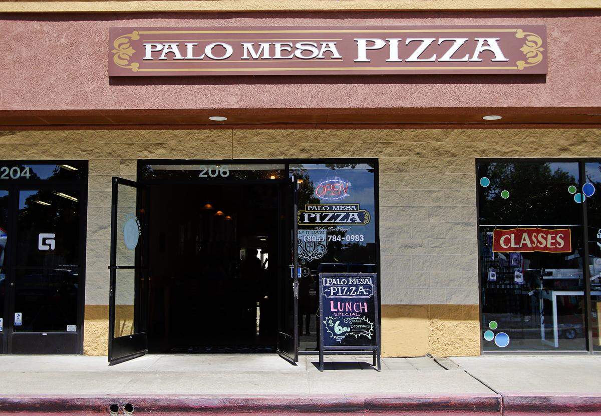 Palo Mesa Pizza in San Luis Obispo.
