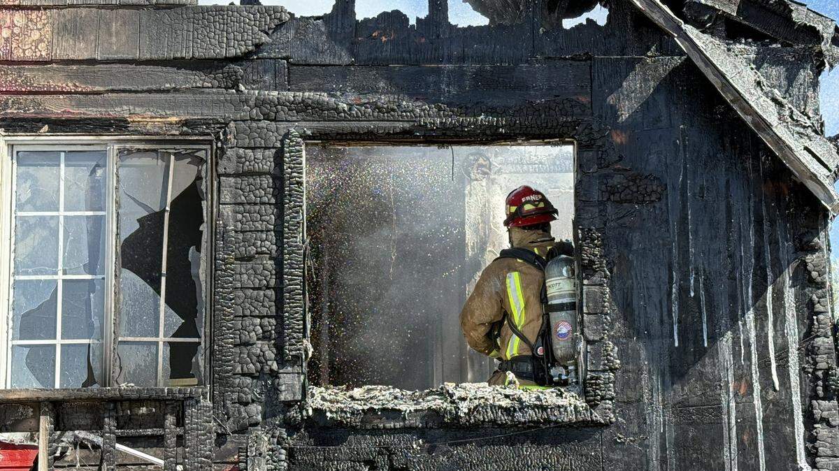 A residential fire damaged a home in Paso Robles on June 13, 2025.