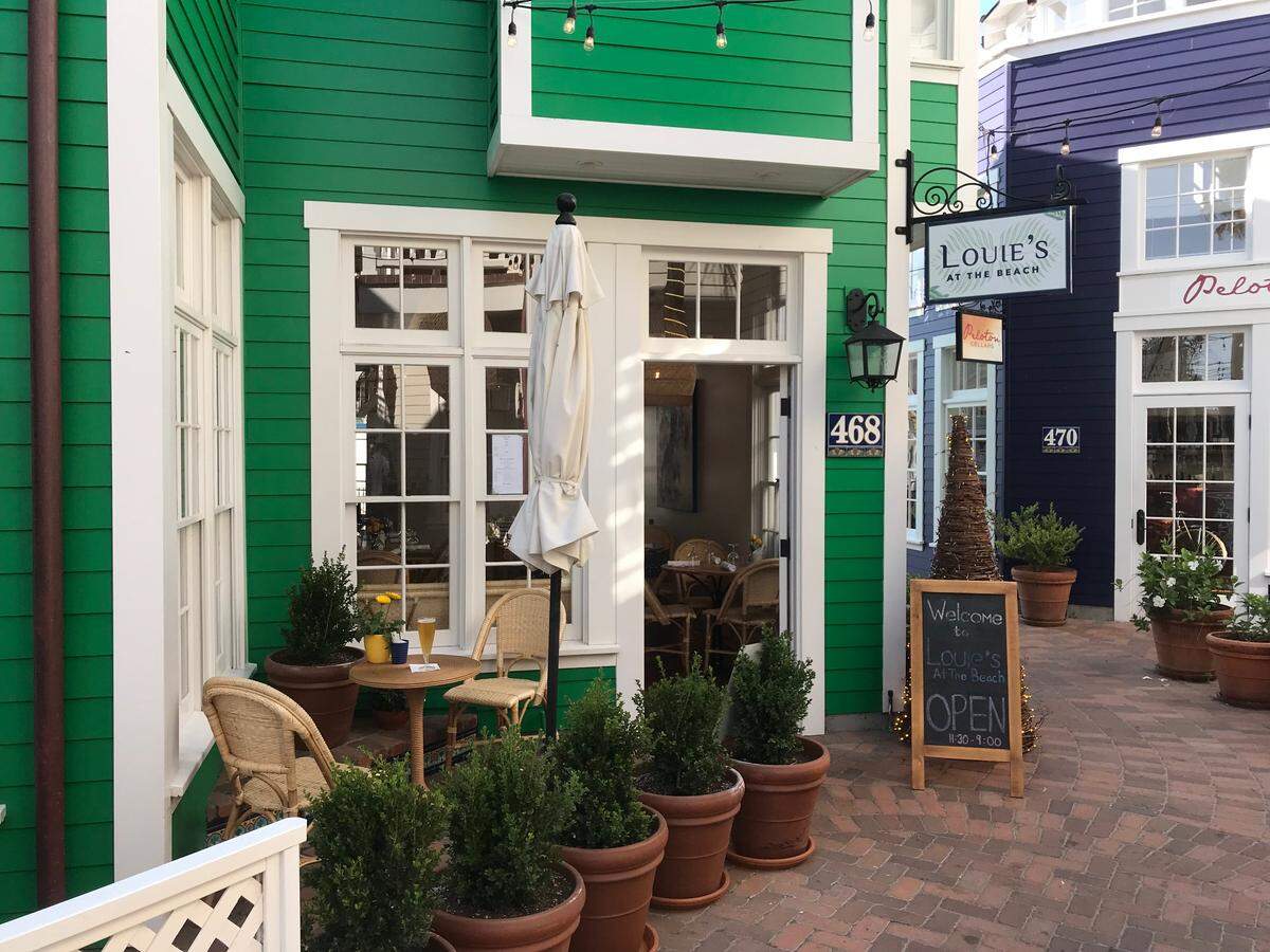 Louie’s at the Beach opened in June 2019 at 468 Front Street in Avila Beach.