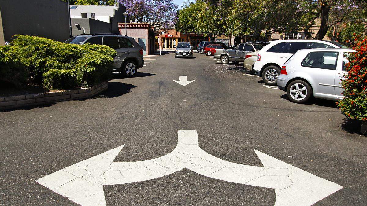 This parking lot on Broad Street across from Big Sky in downtown San Luis Obispo will close when construction starts on the Garden Street Terraces project.