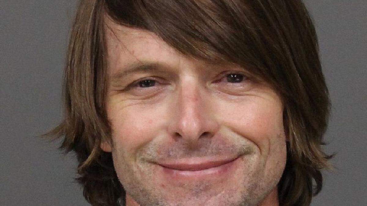 Caleb Lebbad, 43, was arrested on suspicion of abusing a woman and then fleeing with their young child, police said.