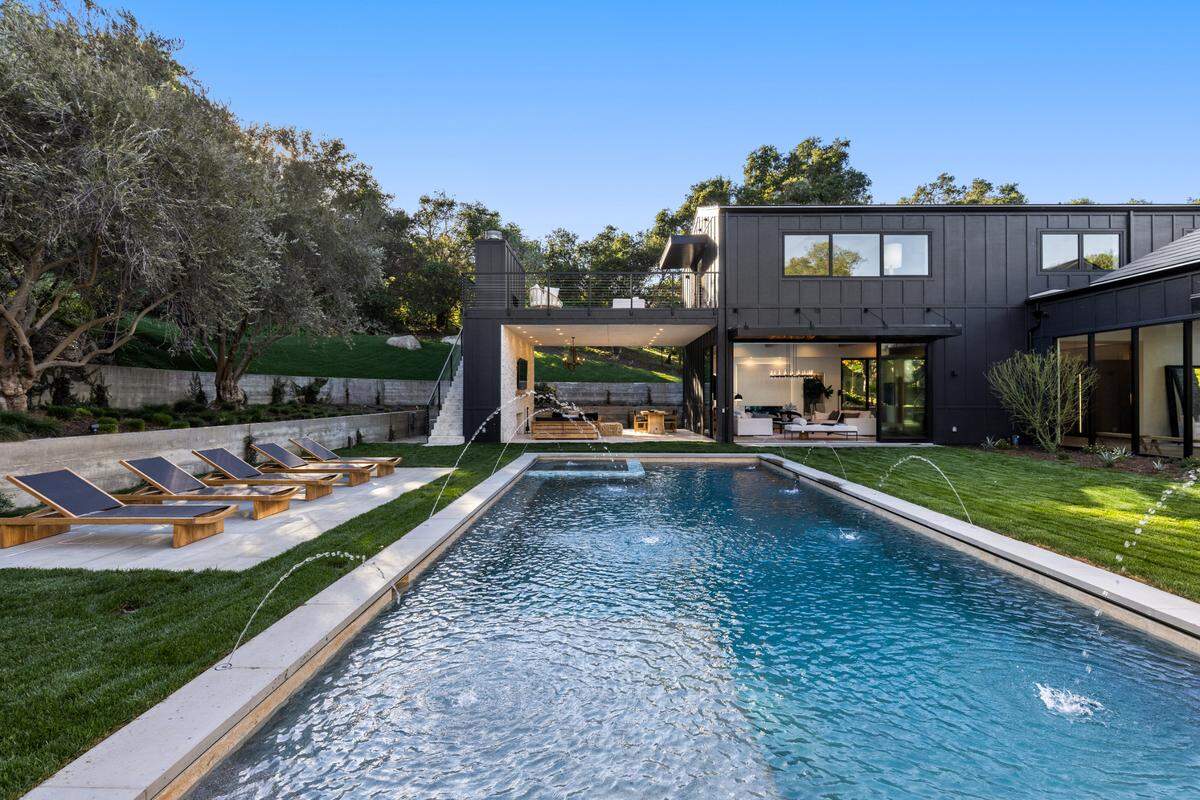 A brand-new, 7,521-square-foot farmhouse on the real estate market in Santa Barbara, California, for $9.95 million.
