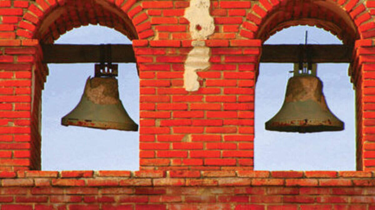 Summer bells at Mission San Miguel. Photo submitted by Jill Alexander, Paso Robles.