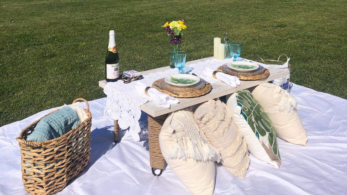 A Little Picnic offers people “a safe way to celebrate and do something that’s not compromising the fun, the aesthetics or the specialness of the moment,” Tomasini said.
