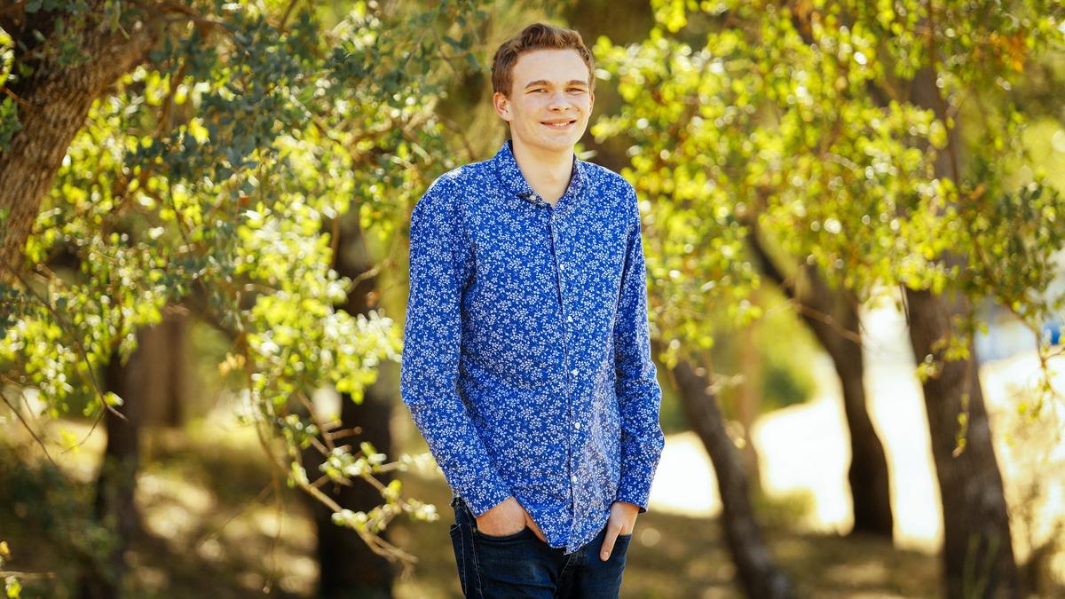 Mason Seden-Hansen, president of Paso Robles High School's Progressive Club.