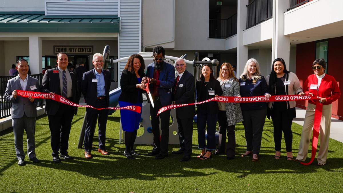 Broad Street Place, a People’s Self-Help Housing affordable housing development with 40 units, opened Jan. 30, 2024.