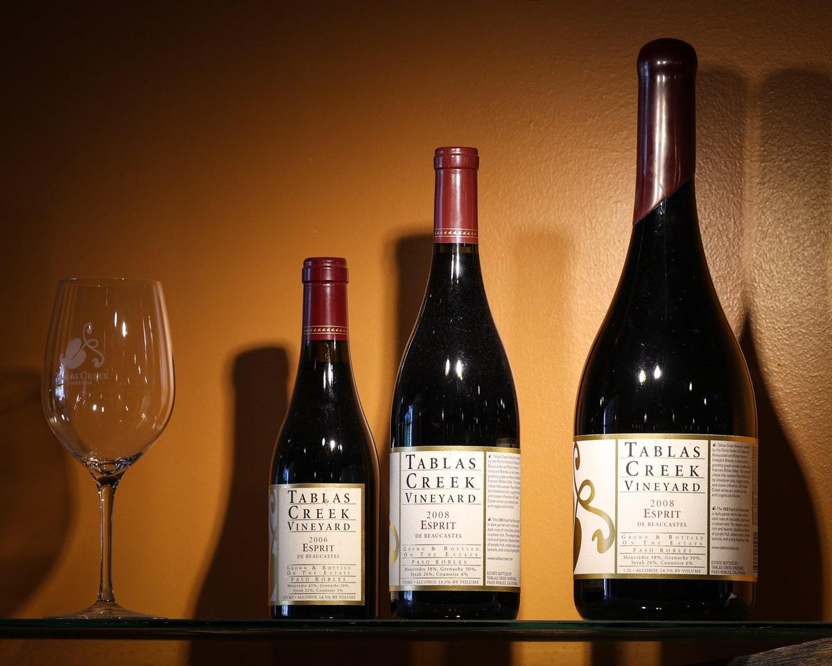 Tablas Creek Vineyard wines are created using sustainable agriculture practices.