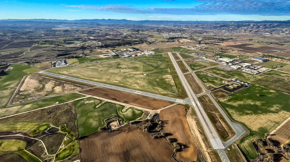 The new Tech Corridor is expected to be built in proximity of the Paso Robles airport.