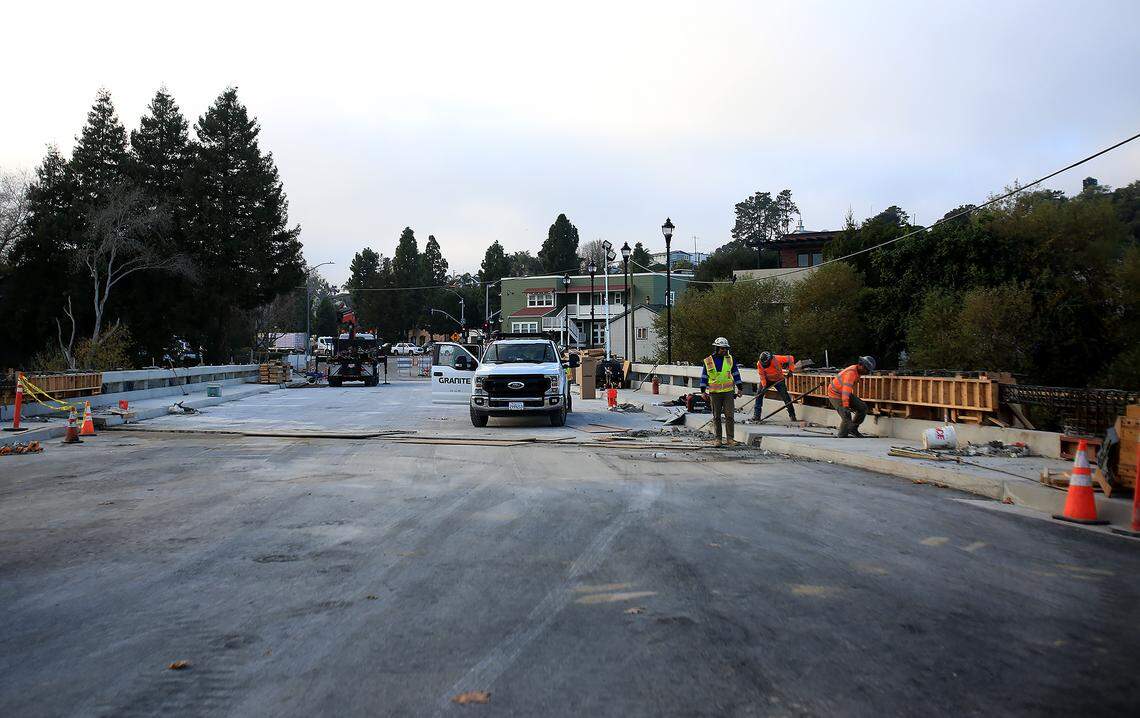 The new Traffic Way Bridge in Arroyo Grande is set to open on Dec. 17, 2025, after a seven-month closure.
