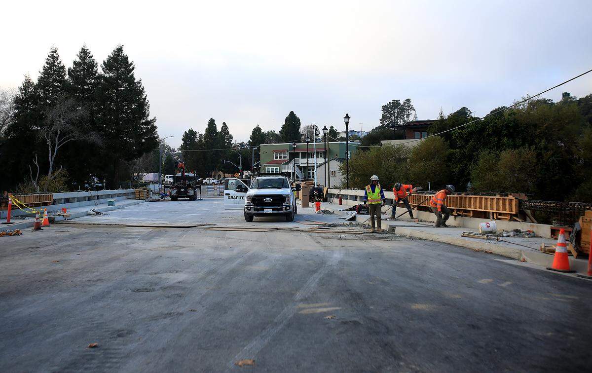 The new Traffic Way Bridge in Arroyo Grande opened on Dec. 17, 2025, after a seven-month closure.