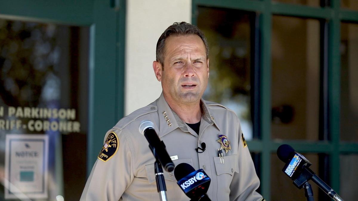 SLO County Sheriff Ian Parkinson.