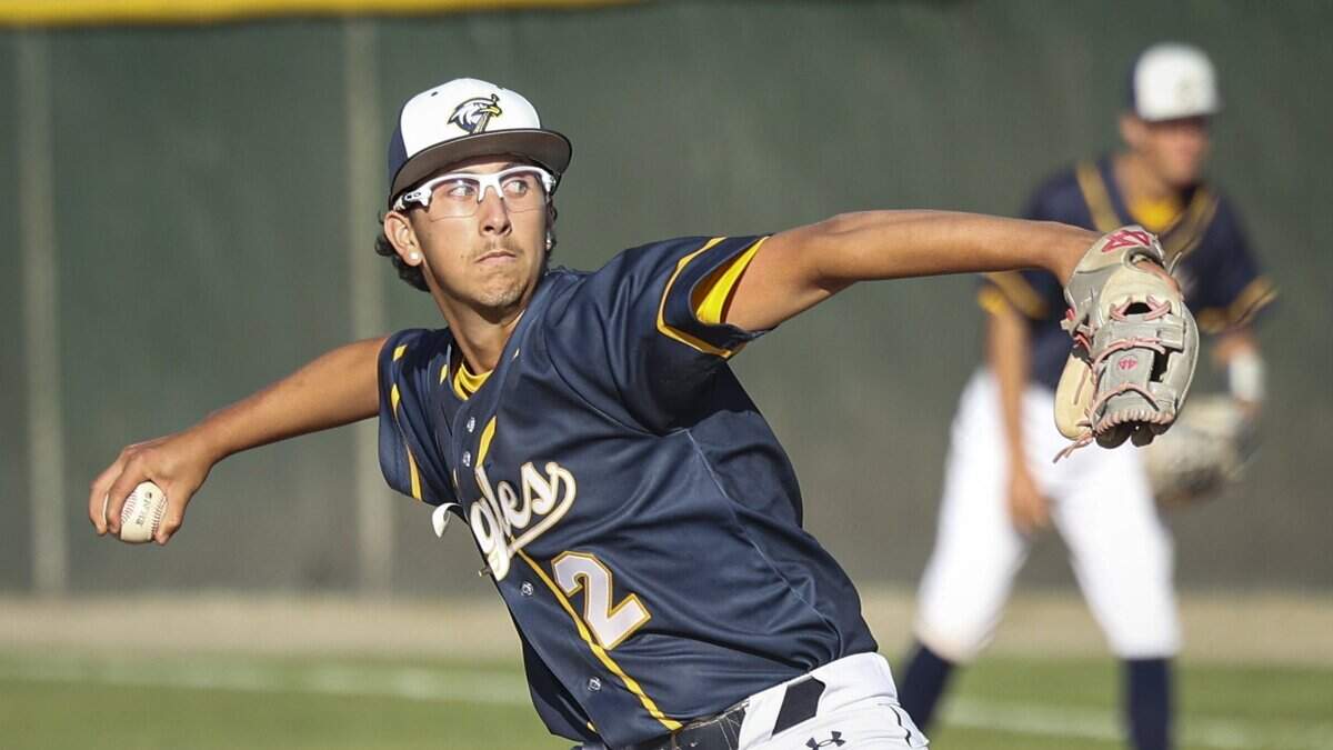 Zack Johnson pitched the middle innings. St. Joseph beat Arroyo Grande High School 5-4 in a baseball game on April 17, 2026