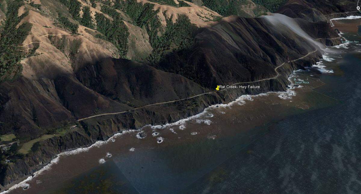 Photographs taken Jan. 29 show the California coastline through Big Sur after a massive storm hit the area.