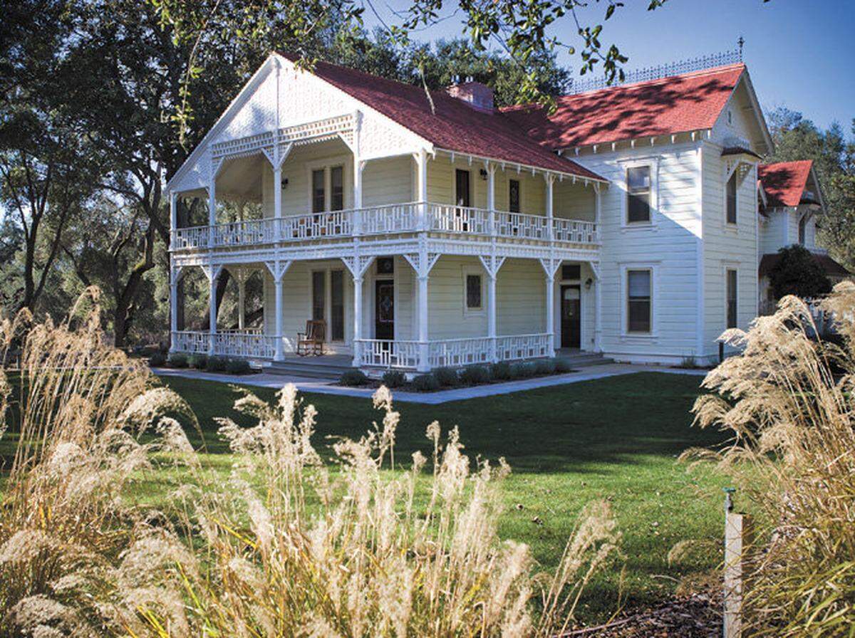 This Victorian ranch house at Halter Ranch was built in 1885 and was featured in the film ‘Arachnophobia.’