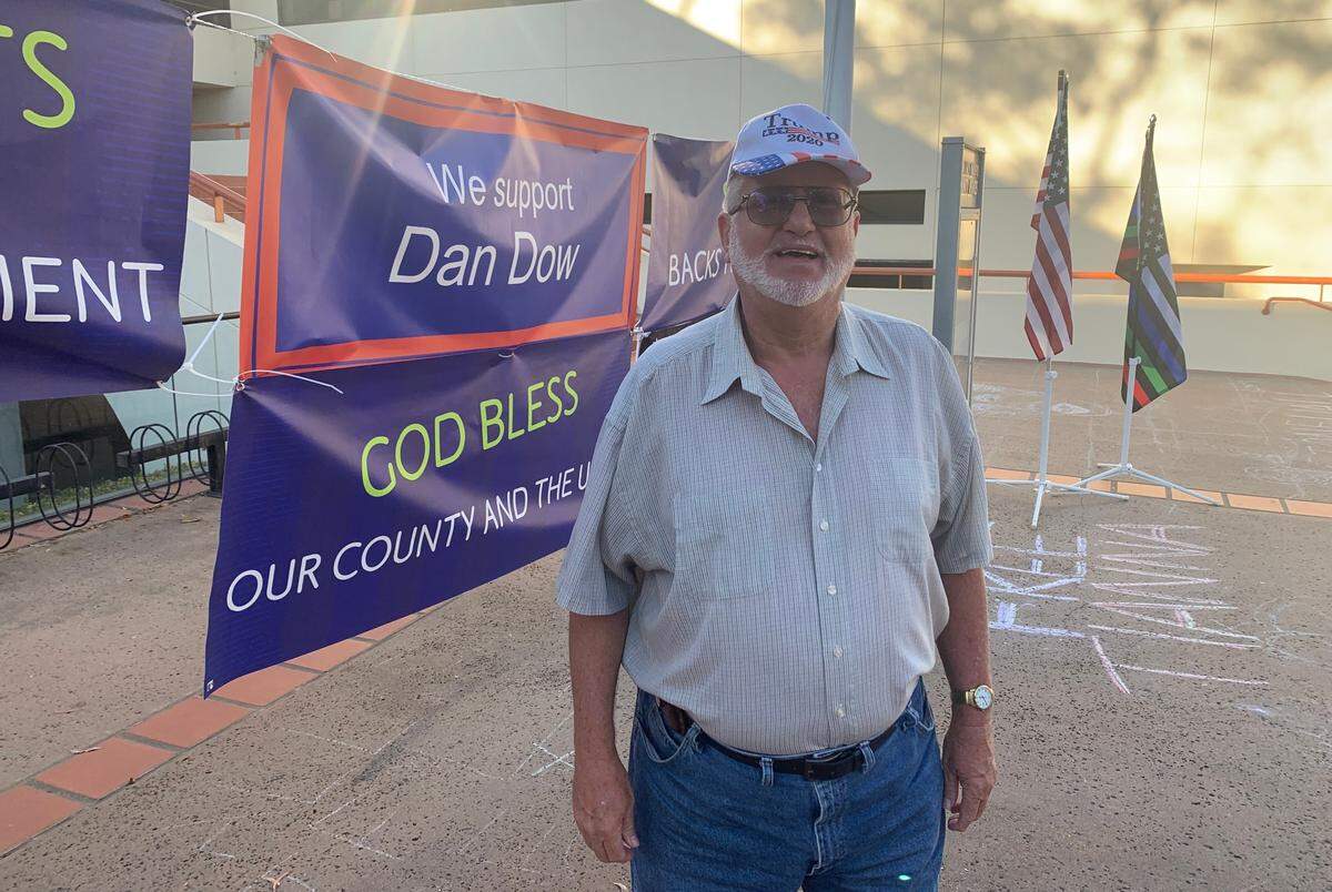Arroyo Grande resident David “Hawk” Field told The Tribune that working class voices are not being heard and that the idea of systemic racism is “manufactured.”