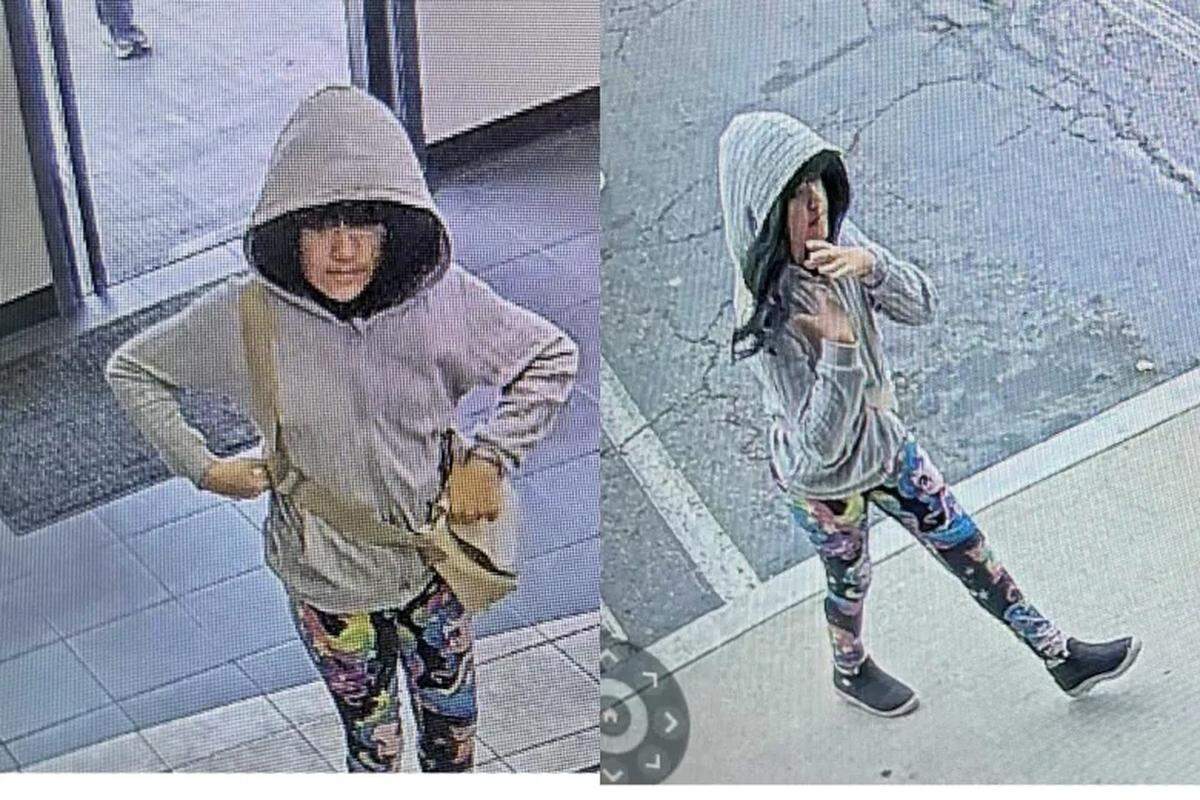 The Sheriff’s Office released surveillance photos of Melodee Buzzard seen at a local car rental company on Oct. 7, 2025. Authorities started investigating the case of the missing 9-year-old Vandenberg Village girl earlier this month.