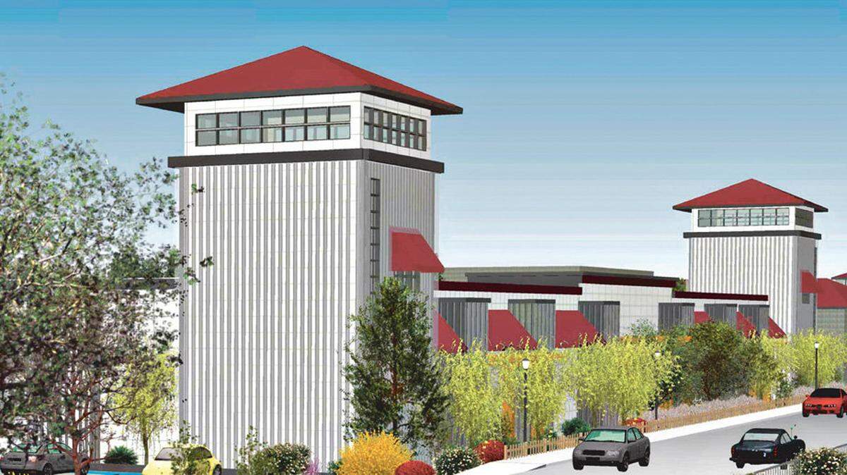 Here's an architectural rendering of Firestone Walker Brewing Co.'s planned expansion.